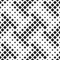 Black and white abstract geometrical square pattern background design vector