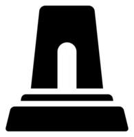 Flat Icon of Siren Alert vector