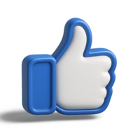 3D Like Icon in Blue Color with Simple Design and Clean Lines png