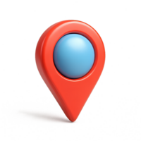3D Pin Design in Simple Colors for Creative Projects png