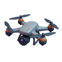 Simple 3D Design of a Modern Drone for Creative Projects png