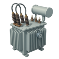 3D Model of Transformer Component for Educational and Design Use png