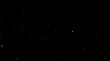 dust particles in motion for overlay effect video