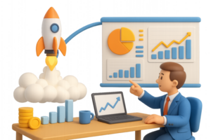 Rocket Launch Analytics with Visual Data Representation and Growth png