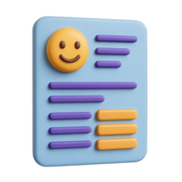 Simple 3D Model Illustrating Career Path Concepts and Composition png