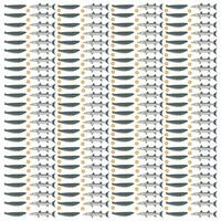 catfish, barracuda with fruit as a pattern background vector