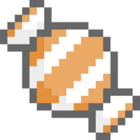 halloween candy 8bit pixel art png