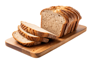Whole Skyrim Bread Cut into Slices, Transparent Background png
