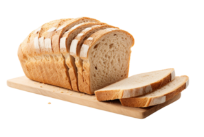Isolated Slices of Rustic Skyrim Bread on Transparent Background png