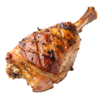 Grilled Ham Hock on Transparent Background png