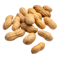 Pile of Whole Peanuts on Transparent Background png