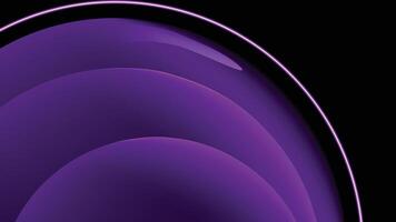 Abstract Purple Wave Design with Curved Lines vector