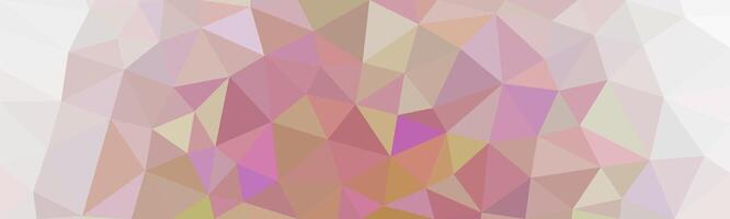 Soft pastel triangles in shades of pink, beige, and lavender form a subtle and elegant geometric background. vector