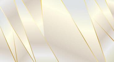 Abstract golden background, Luxury geometric texture vector