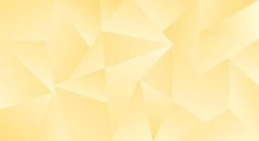 Shapes polygon abstract luxury yellow background vector