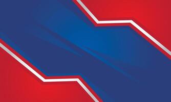 Modern blue red abstract background design vector