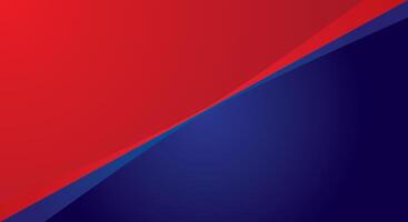 Modern blue red abstract background template design vector