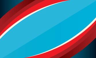 Abstract red blue curve background vector
