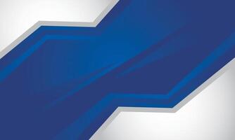 Modern blue white abstract background template design vector