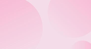 Modern pink pastel gradient banner background simple vector