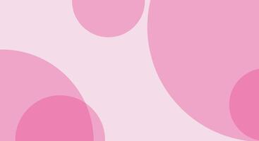 Pink pastel gradient curve banner background vector