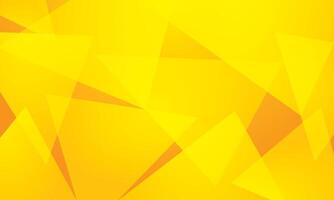 Yellow polygon abstract modern. Polygonal geometric triangle background vector