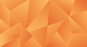 Shapes polygon abstract light orange background vector