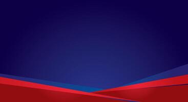 Dark blue background design with modern red abstract vector