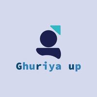 Ghuriya Up logo design representing a company's web symbol vector