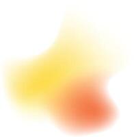 Abstract yellow orange gradient background design vector