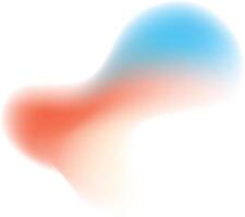 Abstract colorful gradient swirl background design vector