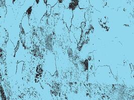 Abstract Crackle Texture Silhouette in Black and Aqua vector