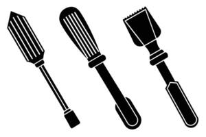 Illustration of Assorted Hand Tools vector