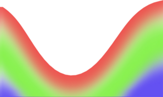 Abstract Composition of Colorful Gradient and Geometric Shapes png