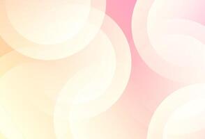 Minimalist abstract background, pink and yellow gradations, circle shape ,modern background memphis, illustration. vector