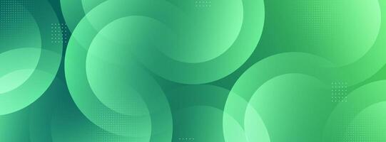 Minimalist banner abstract,frame simple, circle effect,green gradations, soft, bright color abstract memphis, illustration vector