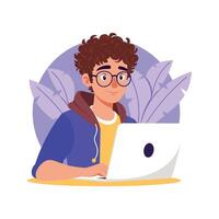 Website developer Illustration. EPS 10 File vector