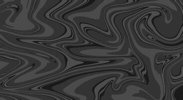 Black liquify abstract background vector
