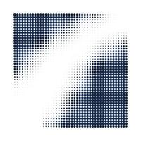 Halftone frame background vector