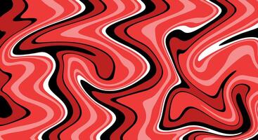 Red liquify abstract background vector