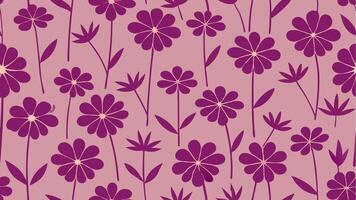 Seamless floral pattern background design elegant visuals creative environment artistic touch vector