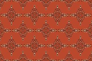 Ethnic pattern with vintage damask flourishes and curls. vector