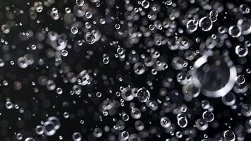 Seamless Bubble Background For Design Projects video