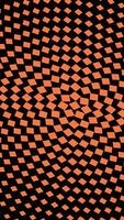 Round circular square pattern background - seamless loop animation video