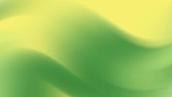 Abstract green and yellow gradient background. video