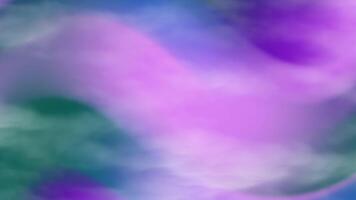 Blurry background of purple blue and green, suitable for abstract designs, web graphics, or artistic overlays for various projects. video