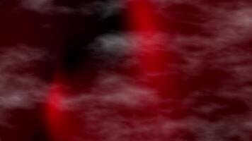 Smoke overlay on red and black background, creating a hazy abstract effect. Perfect for dramatic designs, posters, or social media graphics. video