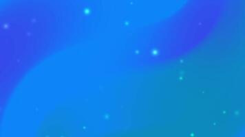 Blue gradient background with small bright sparkles. Suitable for design projects requiring a subtle touch of magic or elegance. video