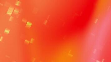 Orange background with small gridded squares overlay, creating a unique and modern design perfect for digital backgrounds and graphic layouts. video