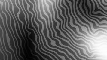 Black and white abstract background with wavy stripes suitable for graphic design projects, website backgrounds, or print materials like posters and banners. video